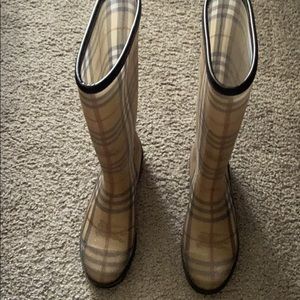 Rain boots Burberry Authentic